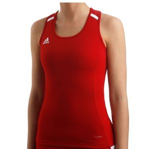NWT Adidas red tennis tank top, size L